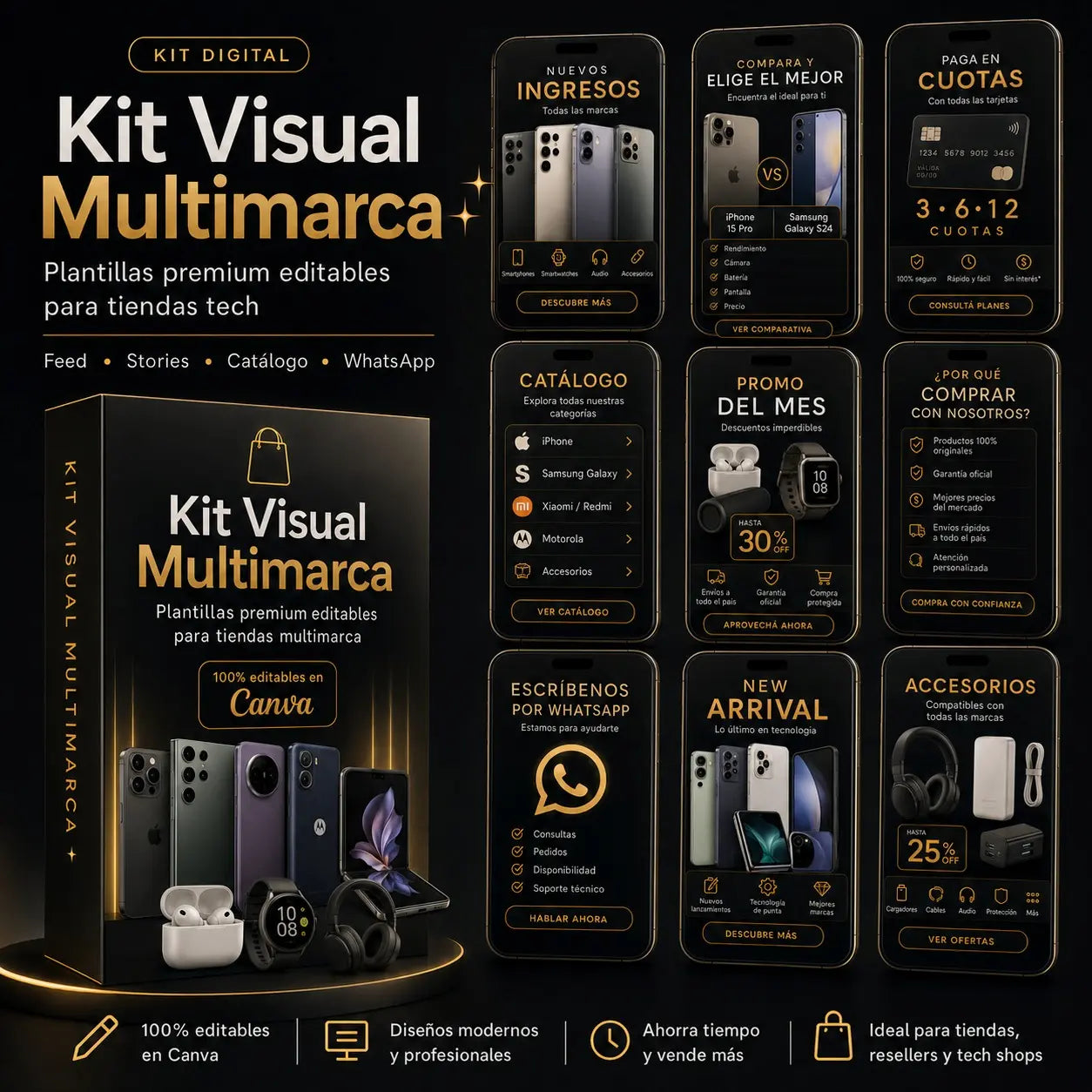 ⭐⭐📱Kit visual multimarca⭐⭐📱