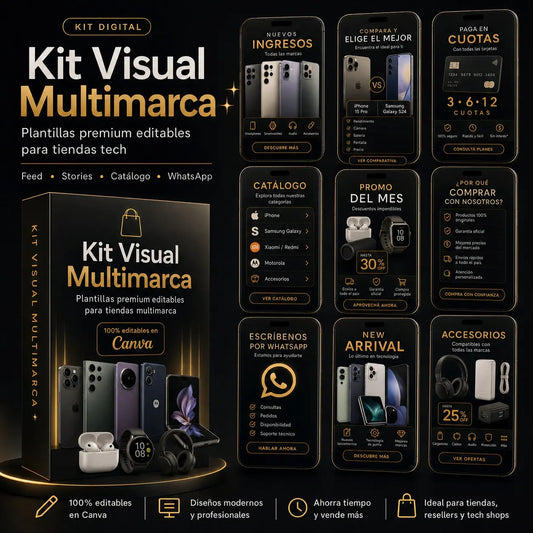 ⭐⭐📱Kit visual multimarca⭐⭐📱